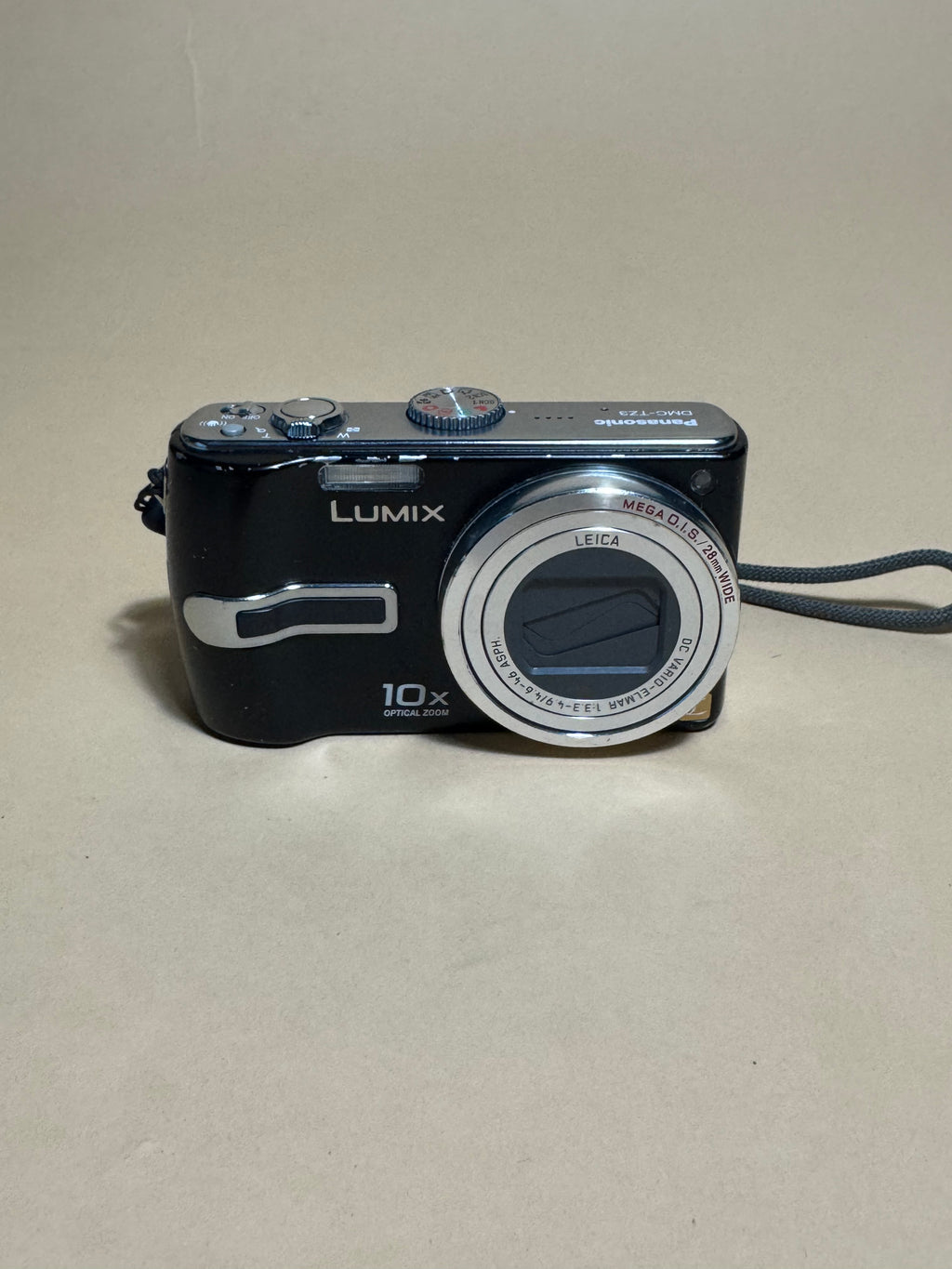 Panasonic Lumix DMC-TZ3 10x Zoom Digital Camera (Black)