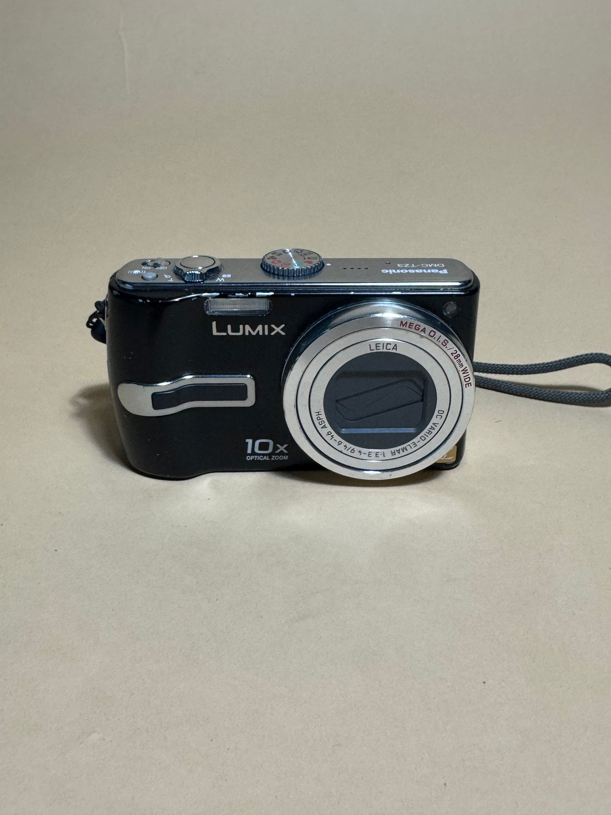 Panasonic Lumix DMC-TZ3 10x Zoom Digital Camera (Black)