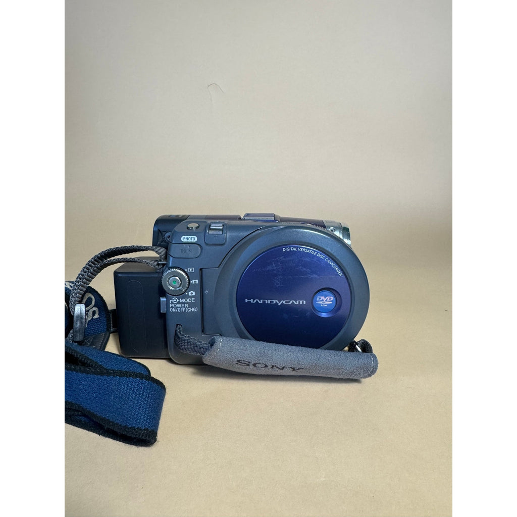 Sony Handycam DCR-DVD101 Camcorder - (Blue) | Cracked Screen