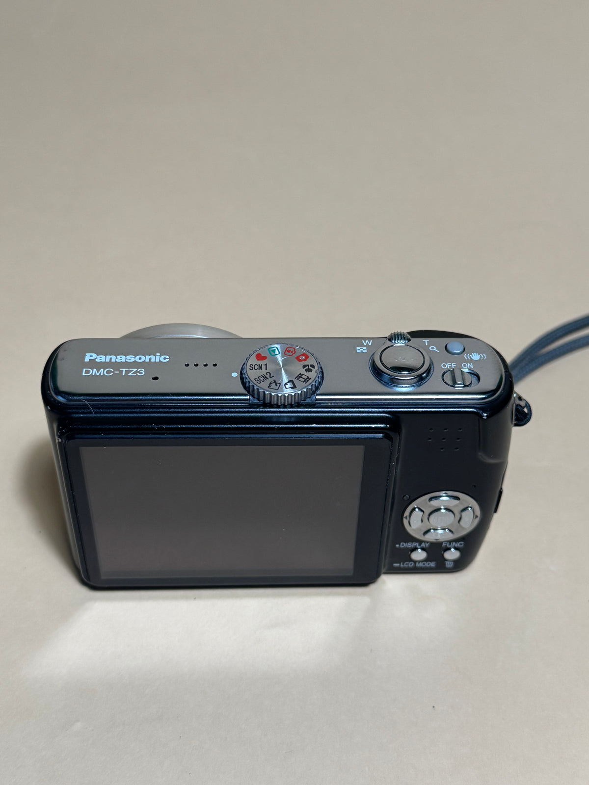 Panasonic Lumix DMC-TZ3 10x Zoom Digital Camera (Black)