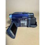 Sony Handycam DCR-DVD101 Camcorder - (Blue) | Cracked Screen