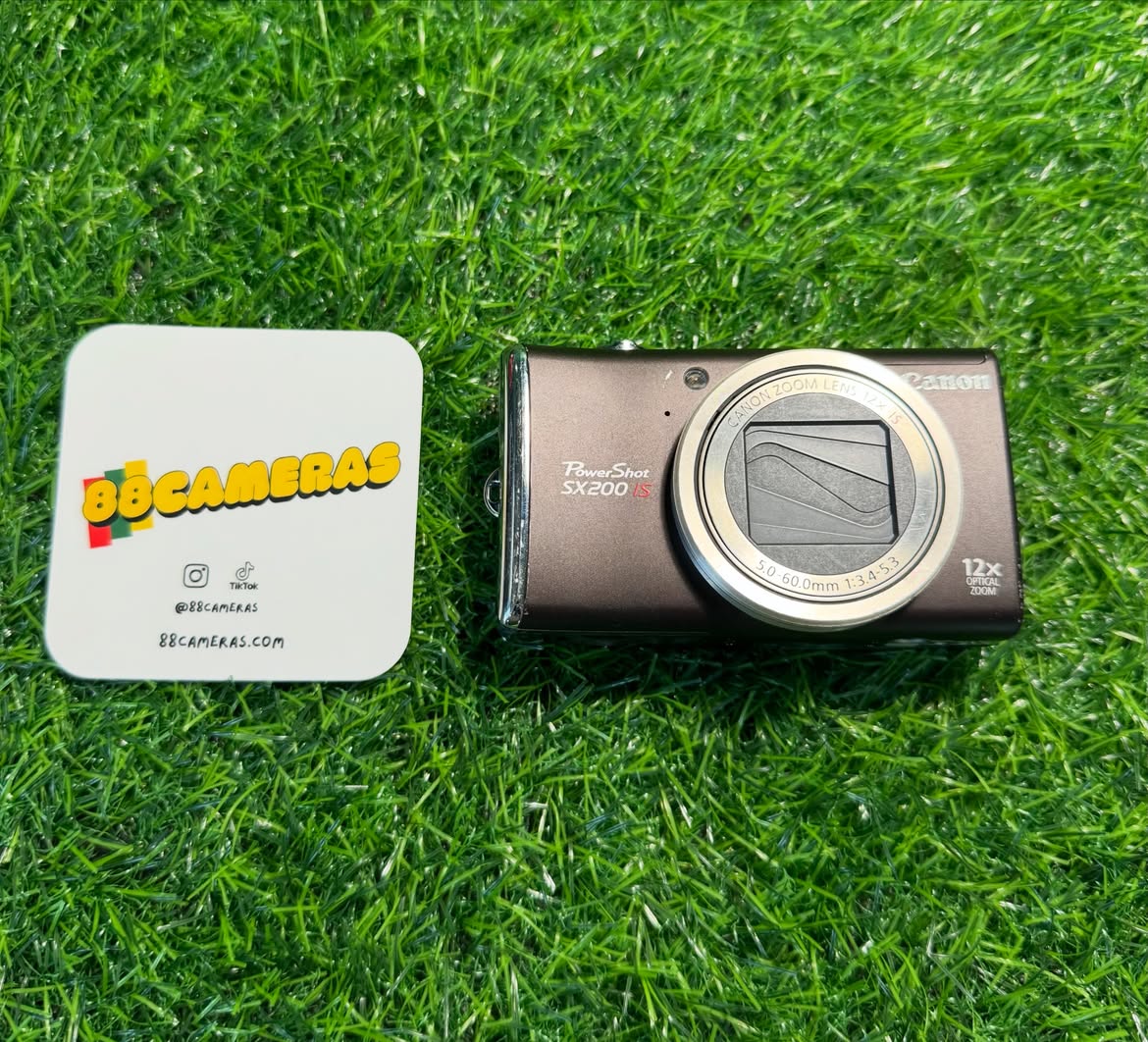 Canon PowerShot SX200 IS - Brown