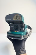 Polaroid 600 Express Green Instant Film Camera