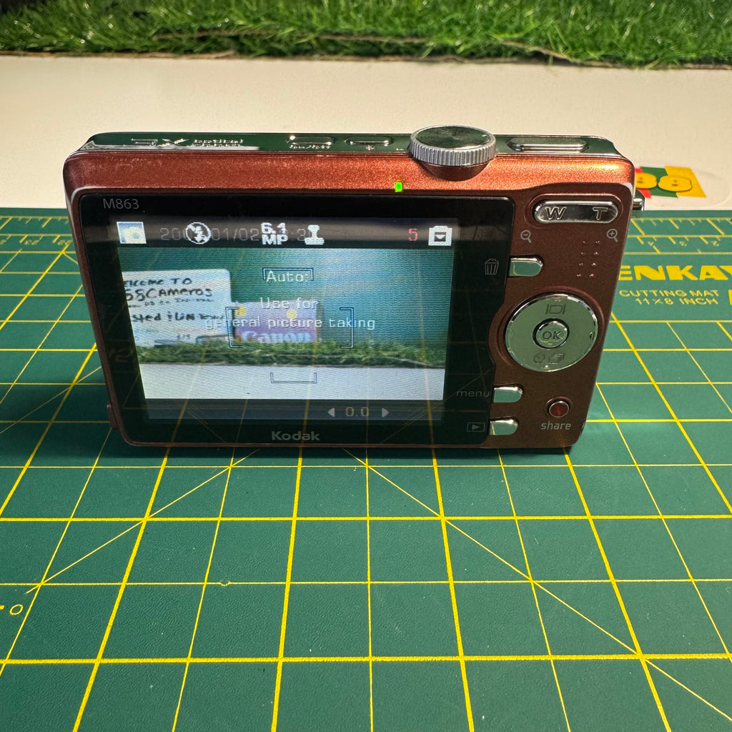 Kodak EasyShare M863 8.2MP Digital Camera (Copper)