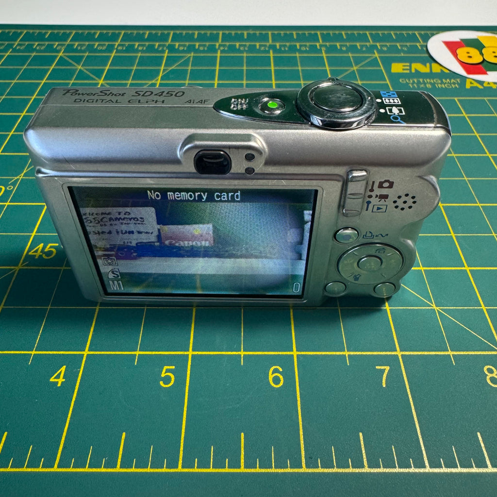 Canon PowerShot SD450 Digital Elph 5MP Digital Camera (Silver)