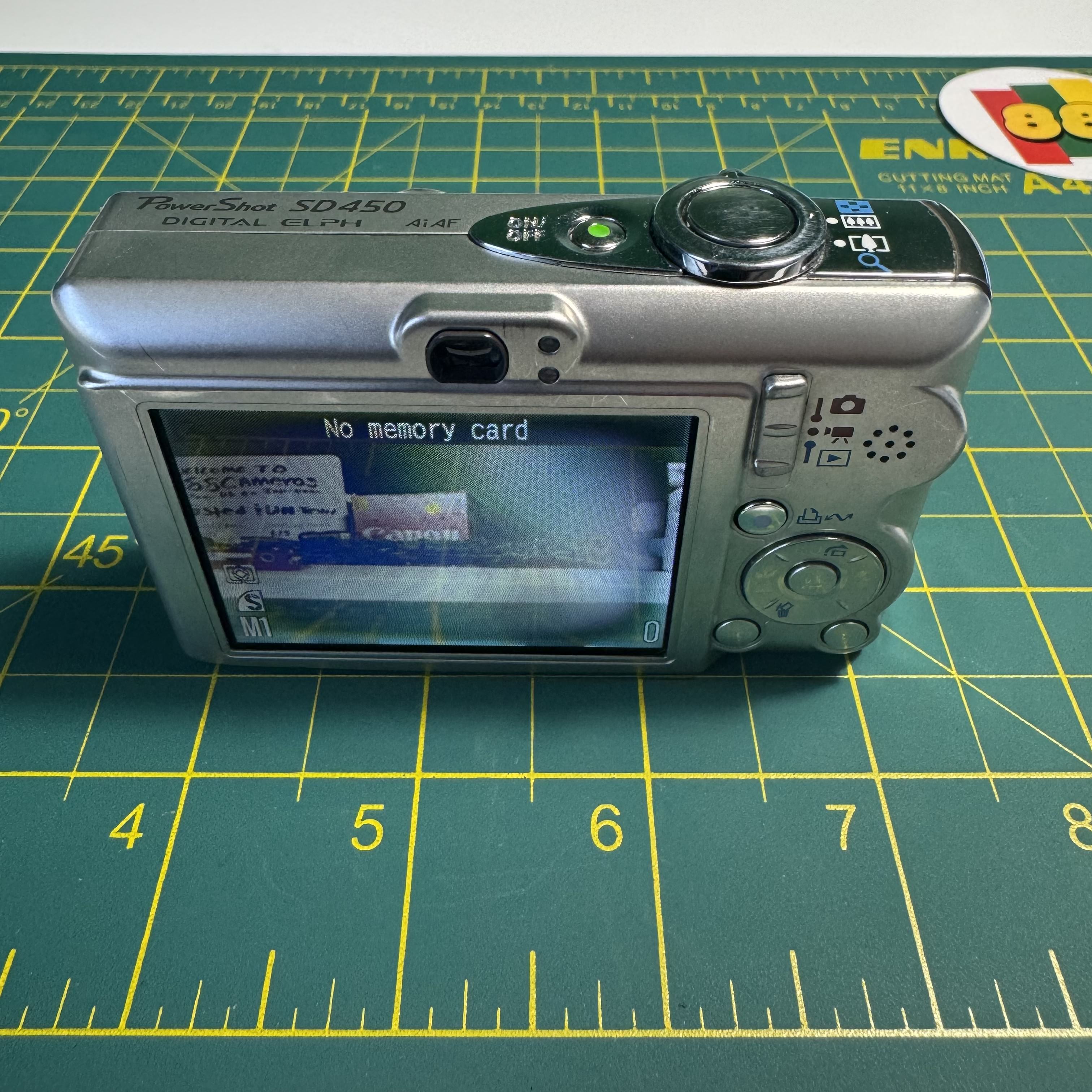 Canon PowerShot SD450 Digital Elph 5MP Digital Camera (Silver)