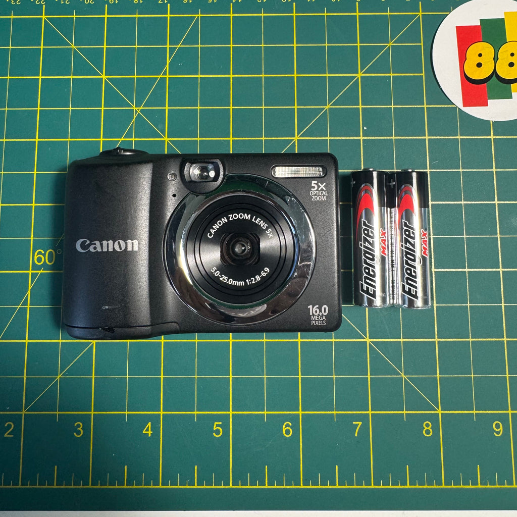 Canon PowerShot A1400 16MP Digital Camera (Black)