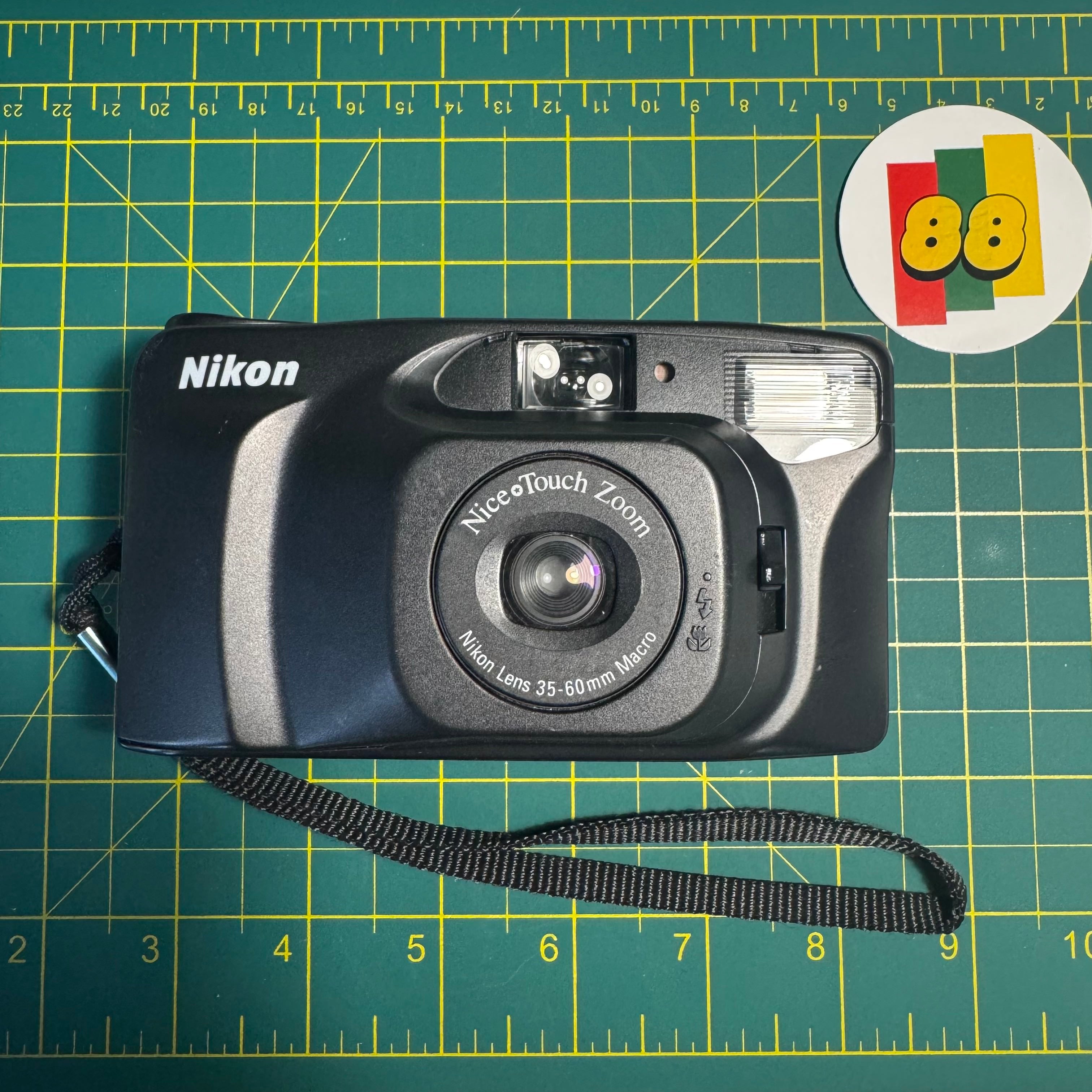 Nikon Nice Touch 35mm Film Camera (Black)