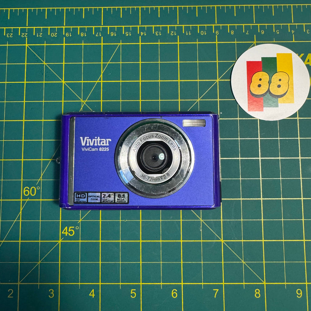 Vivitar ViviCam 8225 8.1MP Digital Camera (Purple)