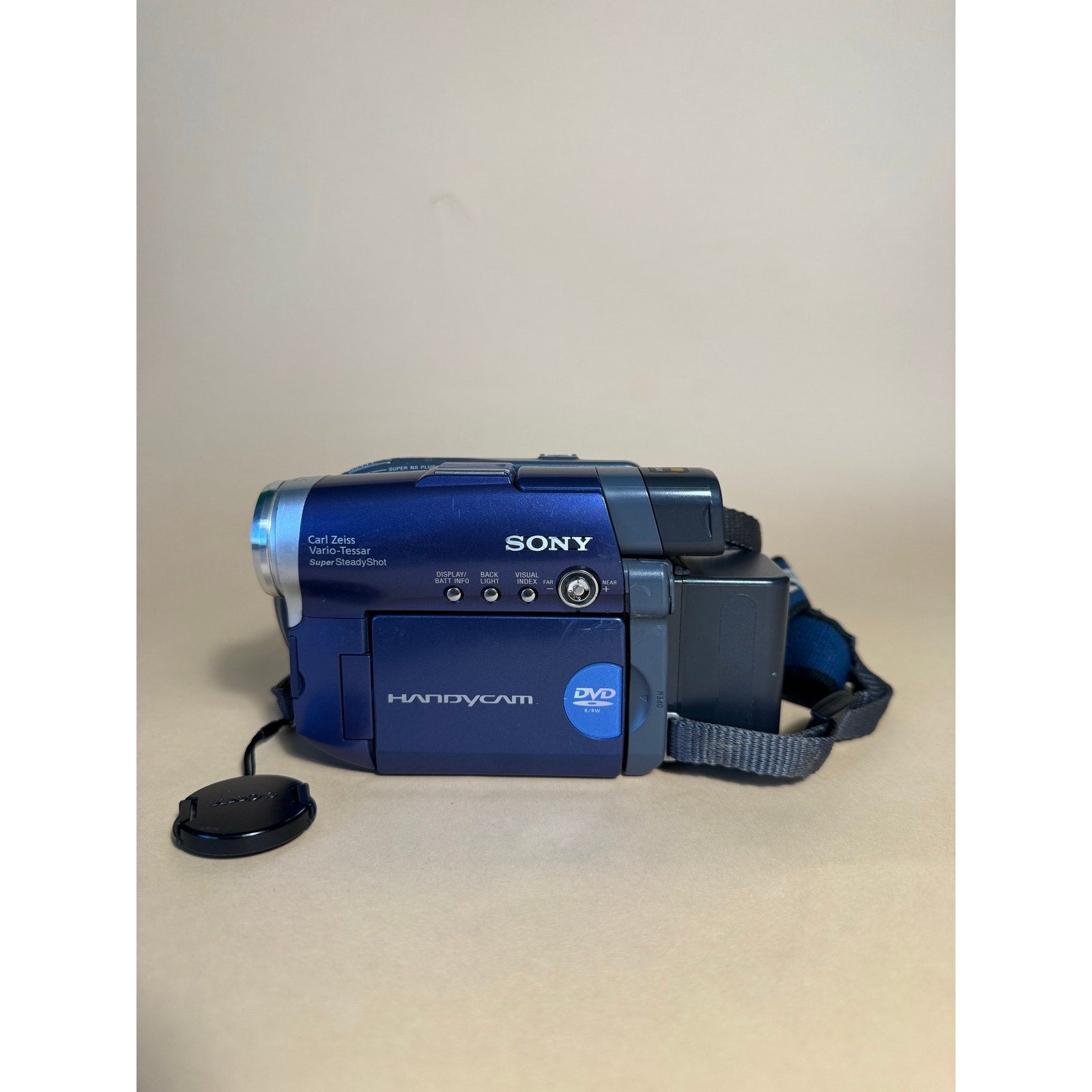 Sony Handycam DCR-DVD101 Camcorder - (Blue) | Cracked Screen